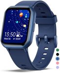 Mgaolo Kids Smart Watch for Boys Girls,Kids Fitness Tracker Smartwatch with Heart Rate Sleep Monitor,Waterproof Pedometer Activity Tracker for Fitbit Android iPhone, Birthday Present (Blue)