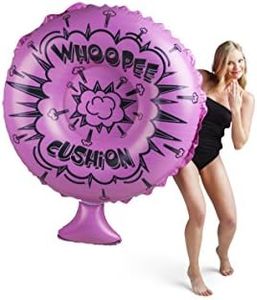 BigMouth Inc – Flotador Hinchable Cojín Whoopee Gigante – Inflable Colchoneta Piscina Playa