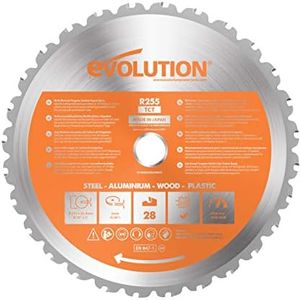 Evolution Power Tools - RAGE Lama Multiuso con Punte al Carburo di Tungsteno 255 mm