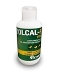 Zolcal-F Feed |Liquid Calcium & Vitamin D3 Supplement for Birds, Reptiles & Rabbits | Water-Soluble | 120ml