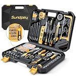 Sundpey Home Tool Kit 257 PCs - Household Portable Repair Outils Complete General Hand Tool Set - Mechanic Tools for Men Women with Wrench Set & Screwdriver Set & Socket Set & Tool Box Storage Case