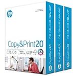 hp Printer Paper | 8.5 x 11 Paper | Copy &Print 20 lb | 3 Ream Case - 1,500 Sheets | 92 Bright | Made in USA - FSC Certified | 200090C