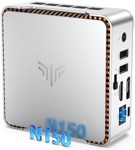 NiPoGi E2 Mini PC W-11 Pro, Ιntel Twin Lake N150 (Iterar Ν95/N100, 6W Solo),16GB DDR4 1TB M.2 SSD,Mini Ordenadore 4K@60Hz Dual Display,HDMI 2.0, DP, WiFi, BT, Mini Computadora para Negocios/Escuela