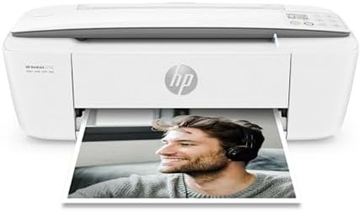 HP DeskJet 3750 T8X12B Stampante Fotografica Multifunzione A4, Stampa, HP Scroll Scan, Wi-Fi, Wi-Fi Direct, HP Smart, No Stampa Fronte/Retro Automatica, 4 Mesi di HP Instant Ink Inclusi, Grigio Perla