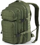 Nitehawk Military Army Patrol MOLLE Assault Pack Rucksack Backpack Tactical Combat Bag 30L Olive Green