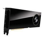 PNY NVIDIA RTX A6000 Professional Graphic Card 48GB GDDR6 PCI Express 4.0 x16, Dual Slot, 3X DisplayPort, 8K Support, Ultra-Quiet Active Fan, VCNRTXA6000-PB