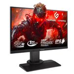 ViewSonic XG2405-2 24-inch Full HD IPS Gaming Monitor with AMD FreeSync Premium, 2x HDMI, 144Hz, 1ms, DisplayPort, 2x HDMI for Esports