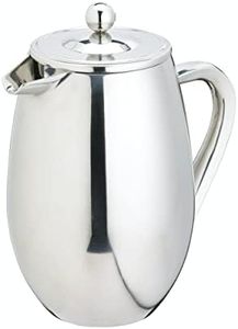 La Cafetiere Stainless Steel Double Walled Cafetiere | 8 Cup 1.0L | French Press | Durable Design