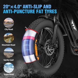 YVY C20 Electric Bike – 75 Mile Range, Lightweight Commuter Bicycle