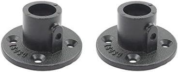 1-1/4" Pipe Fitting Connections, TTZEZE 2PCS Unthreaded Aluminium Alloy Pipe Elbow/Tee for Steampunk Vintage DIY Pipe Decor Project,Shelf Bracket,Plumbing Pipe,Decor Furniture,Shelving Decoration