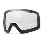 OutdoorMaster Ski Goggles Heron Replacement Lens, Magnetic Easy Lens Swap, Anti-fog, OVP Lens Wide Feild of Vision