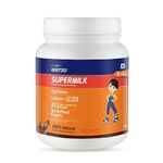 Gritzo Supermilk Daily Nutrition Powder (8-12Y Young Athlete)-Double Chocolate, 1Kg|9G Protein With Zero Refined Sugar