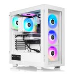 Thermaltake LCGS View i470 Gaming Desktop (Intel® Core™ i7-13700F, ToughRam 32GB DDR5 5600MT/s RGB Memory, NVIDIA® GeForce RTX™ 4070, 1TB NVMe M.2, WiFi, Windows 11) V35S-B760-B47-LCS