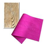 Woodgrain Cake Lace Mat Silicone Lace Impression Mold Baking Border Rind Fondant Mold Fondant Cake Brim Decor Bake Emboss Mat Cake Mold Craft Sugar Lace Mat Cakes Lace DIY Baking Tools Embossing Pad