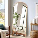 NicBex Arched Full Length Mirror, 6