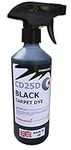 Carbusonic Black Carpet dye 500ml Trigger Spray, New Formula, Water-Based Carpet Colour Restorer Dense Black. for Automotive Carpet Restoration.