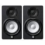 Yamaha HS5 MP Powered Studio Monitors 50th Anniversary Special Edition Matched Pair, Black