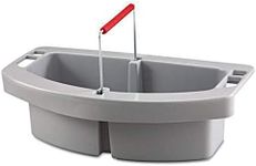 Rubbermaid 2649Gra Maid Caddy, 2-Comp, 16W X 9D X 5H, Gray