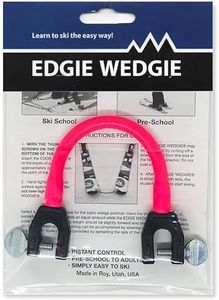 Edgie Wedgie - The Original Kids Ski Tip Connector (Pink)