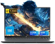 ACEMAGIC LX16 Laptop Computer 16" FHD,Intel Alder Lake-N N97 (4C/3.6GHz),16GB DDR4 512GB SSD,38Wh Battery,Windows 11 Pro,180° Hinge,Laptop for Office & Travel
