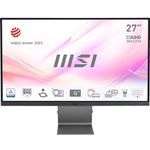 MSI Modern MD271UL 27 Inch 4K Uhd Professional Productivity Monitor 3840 x 2160 IPS Panel, Eye-Friendly Screen, 99% DCI-P3/139% SRGB Colour Gamut - 2X HDMI 2.0b, DP 1.2a, USB Type-C (65W PD), Silver