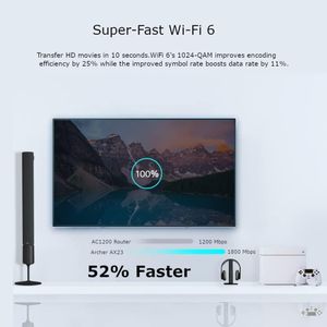 TP-Link Archer AX23 Wi-Fi 6 Router – Dual Band Gigabit Wireless
