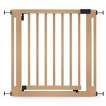Safetots Wooden Elegance Baby Gate, Natural, 79cm - 87cm, Pressure Fit