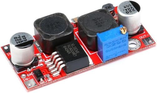 JESSINIE 5PCS XL6009 DC-DC Boost Buck DC Adjustable Step Up Down Converter Module 20W 5-32V to 1.2-35V MOSFET Voltage Regulator Power Module