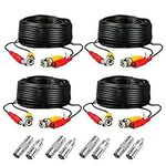 4-Pack 125ft Black Pre-Made All-in-
