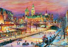 Ravensburger Ottawa Winterlude Festival 1000 Piece Jigsaw Puzzle for Adults - 12000687 - Handcrafted Tooling, Made in Germany, Every Piece Fits Together Perfectly