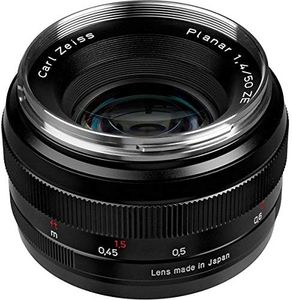 ZEISS Classic Planar ZE T* 1.4/50 Standard Camera Lens for Canon EF-Mount SLR/DSLR Cameras