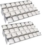 Dongftai SN257A (2-Pack) Stainless Steel Heat Plate for Lynx Grill Parts for Lynx LDR21, LDR27, LDR30, LDR36, LDR42, LDR54, LIJ27, LIJ30