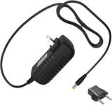HQRP AC Adapter/Power Cord for Epic FREESPIRIT 420 Blade / 790 HR Elliptical 307090 307091 307092 Exerciser Power Supply + HQRP Euro Plug Adapter