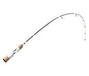 13 FISHING - Tickle Stick Ice Rod - Gen 2-23" L (Light) - 1/16oz-1/8oz. - PC2 Blank with White Reel Seat - TS2-23L