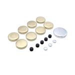 Brass Freeze Plug Kit MPE-100BR Comptible for SBC Small Block Chevy 283 305 307 327 350 383