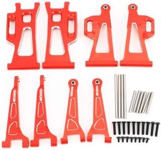 RCAWD Front Rear Suspension A Arm Set for 1/14 MJX 14210 14209 Upper Lower Suspension Arm Upgrades Part