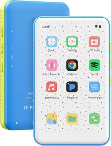 132GB MP3 Player with Bluetooth and WiFi – High Capacity Music Player