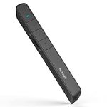 Key-Customized Wireless Presenter Remote, NORWII N36 Presentation Pointer Presenter Supports Hyperlink, Media Play/Pause, Previous/Next Track, Volume Mute etc