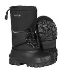 NAT'S R917 12'' Insulated Boots with Removable Liner, Comfort zone-121°F (-85°C), Black, 9