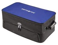 Samsonite Expanding Golf Trunk Locker Organizer, Black/Blue