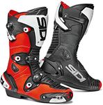 Sidi Mag-1 Air Motorcycle Boot, Red Fluo/Black, Size 40