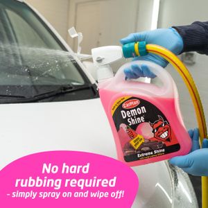CarPlan Demon Shine Spray, 2 Litre – Quick Car Polish Finish