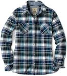 CQR Women's Plaid Flannel Shirt Lon