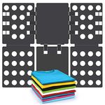 T shirt Folding Board shirt Clothes Folder Easy and Fast for Kid and Adult to Fold Clothes Black