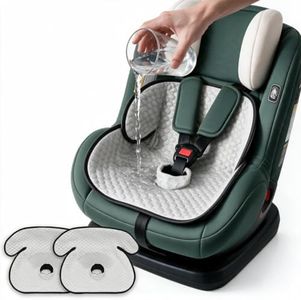 Cool-Touch Potty Training Car Seat Protector, 2 Pack – Feels Cooler & Less Stuffy Than Regular Pads, Waterproof Non-Slip Toddler Piddle Pad, Machine Washable for Car Seats, Strollers & High Chairs