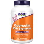 NOW QUERCETIN with BROMELAIN - 120 Vcaps 240 AD