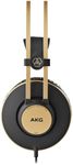 AKG Pro Audio K92 Over-Ear, Closed-Back, Studio Headphones, Matte Black and Gold