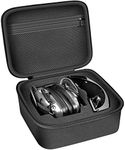 Travel Case Compatible Howard Leight Impact Sport OD Electric Earmuff and Genesis Sharp-Shooter Shooting Glasses, [ Also Fits for Walker's Game Ear Razor Slim Electronic Muff]