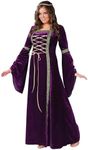 Fun World Costumes Plus-Size FunWorld Deluxe Renaissance Lady - Purple - 16W-24W