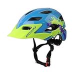 Kids Helmet Exclusky Bike Helmet Kids Adjustable Boys Bike Helmet Age 5-13 Lightweight Girls Bicycle Helmet Childs Cycle Cycling Helmet 50-57cm